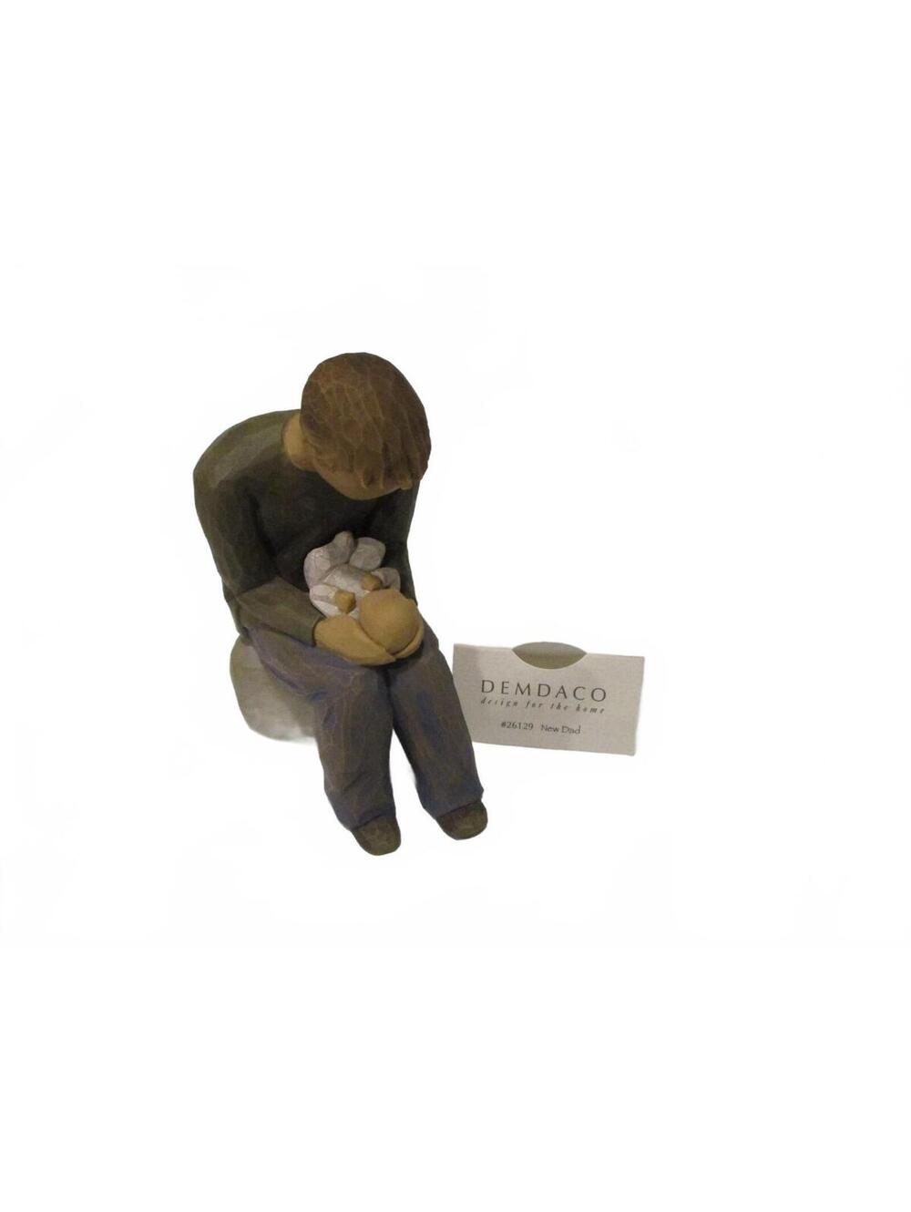 Willow Tree New Dad Figurine by Susan Lordi Demdaco Father Baby